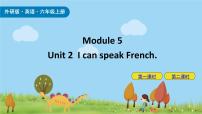 外研版 (三年级起点)六年级上册Unit 2 I can speak French.优秀ppt课件