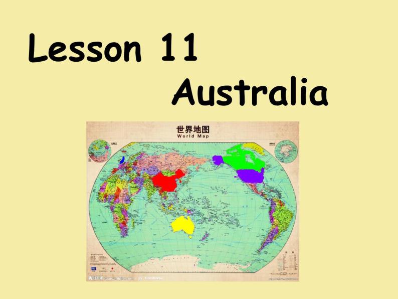 Lesson11 Australia 课件01