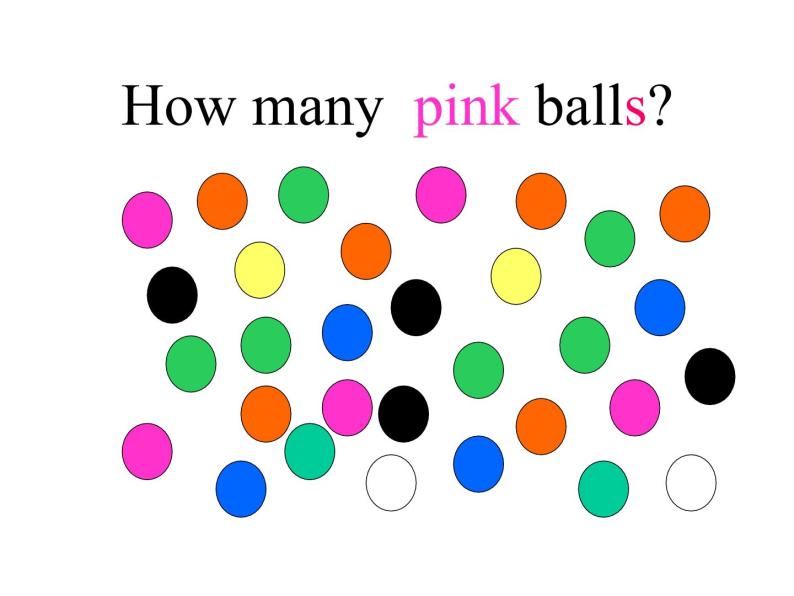 一年级上册英语课件- Module 8 Unit 2 How many pink balls？ 外研社（一起）07