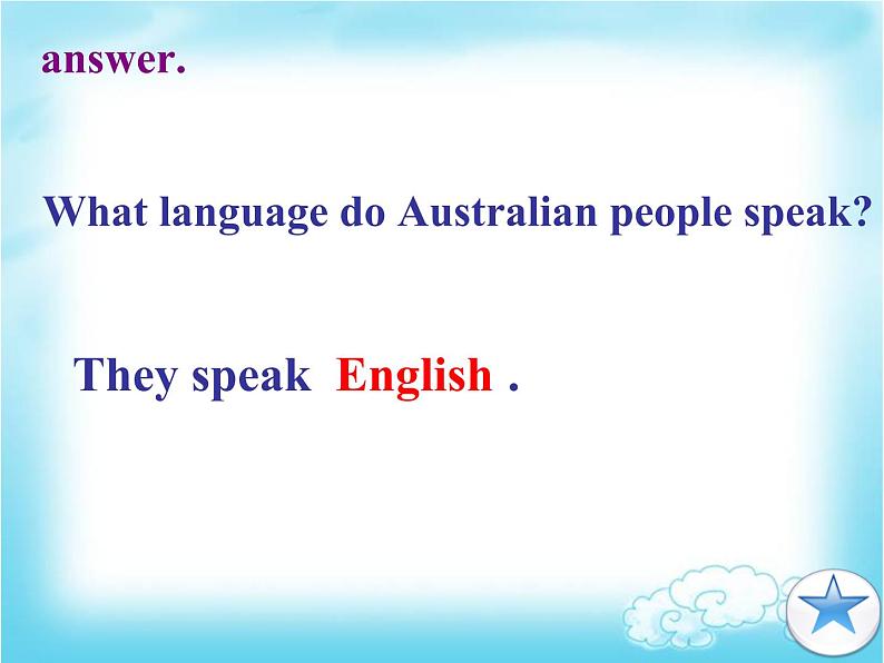 四年级下册英语课件- Module9 Unit 1 Why do you like Australia?外研社(一起)04