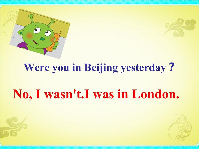 三年级下册英语课件- Module 10 Unit 1 Were you on the second floor? 外研社(一起).04