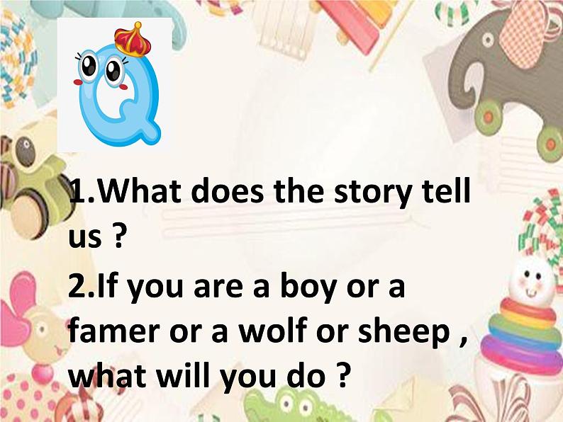 四年级下册英语课件- Module 3 Unit 1 He shouted, “Wolf,Wolf! ” 外研社(一起)第4页