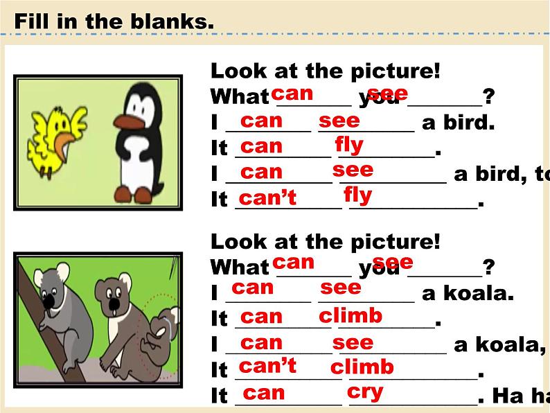 三年级上册英语课件- Module 4 Unit 2 What can you see?外研社(一起)第4页