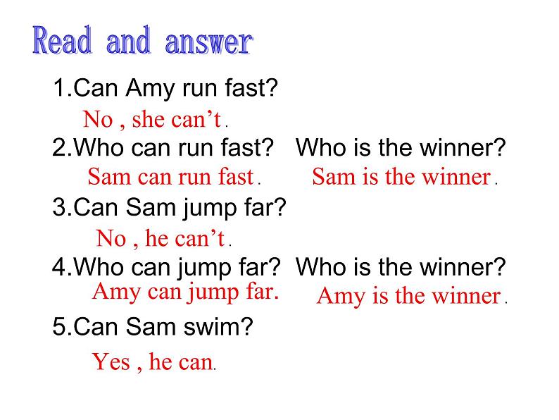 三年级上册英语课件- Module 4 Unit 1 I can jump far . 外研社(一起)05