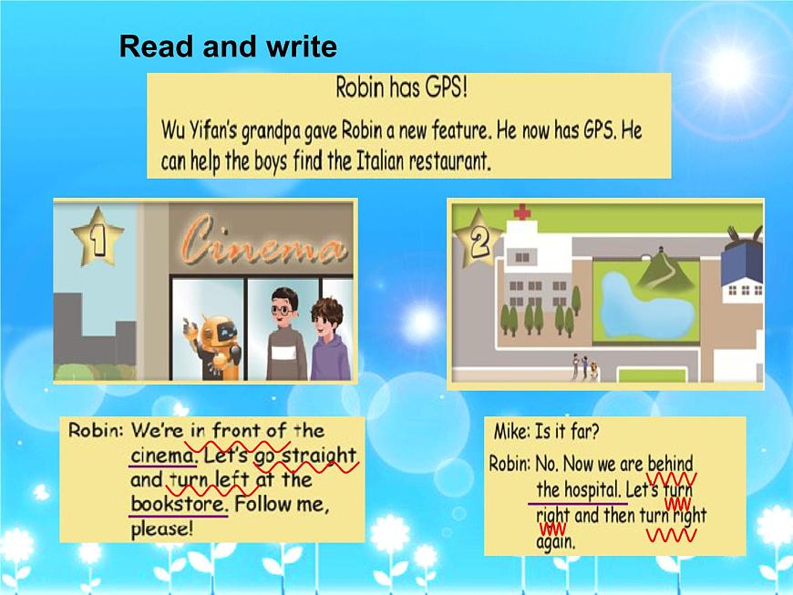 Unit1 How can I get there第五課時 課件第4頁