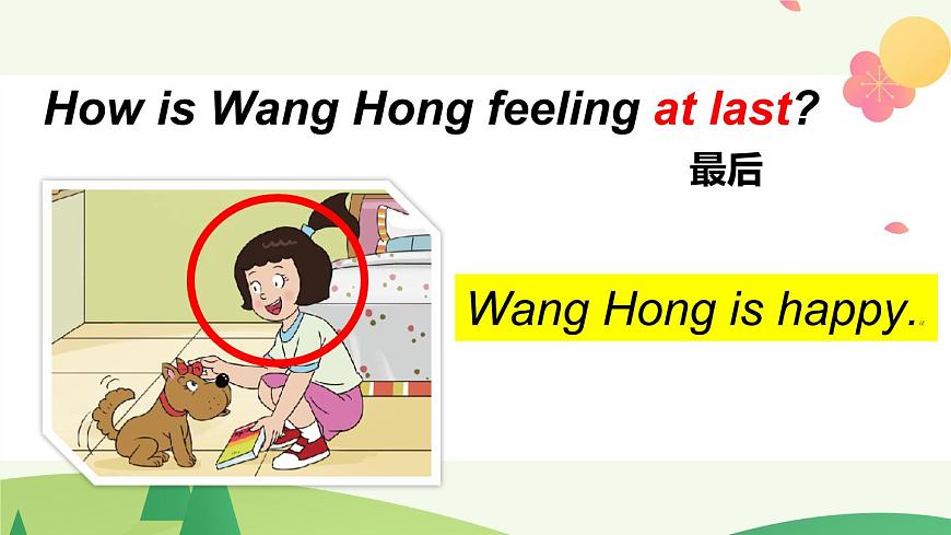 Unit 2 Lesson 3 Wang Hong IS worried. 課件第6頁