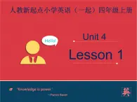 人教新起点四年级上册Unit4 课件 Lesson 1