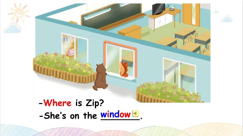 Unit 1 My classroom Part A Let's learn 课件(含素材)05