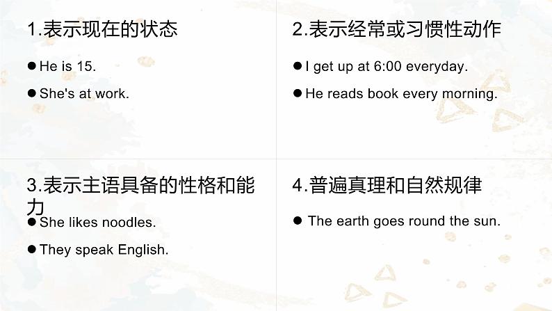 小学英语语法专题课件:一般现在时03