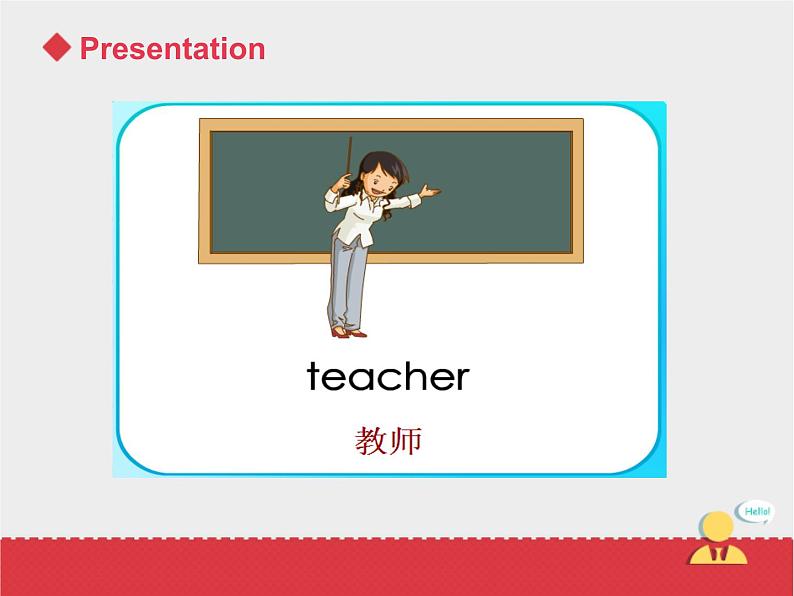 人教版新起点1年级上unit1 School Lesson 1 课件03