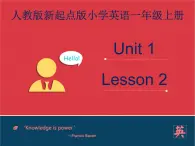 人教版新起点1年级上unit 1 School Lesson 2 课件