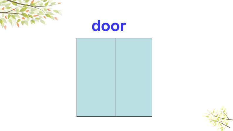 Module 3 Unit 1 Point to the door. 课件（29PPT）05