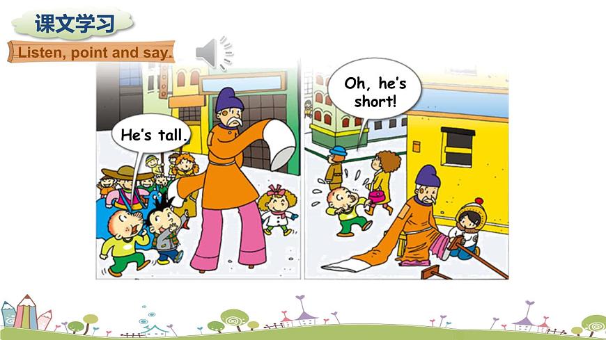 Module 2 Unit 2 That man is short 課件第6頁(yè)