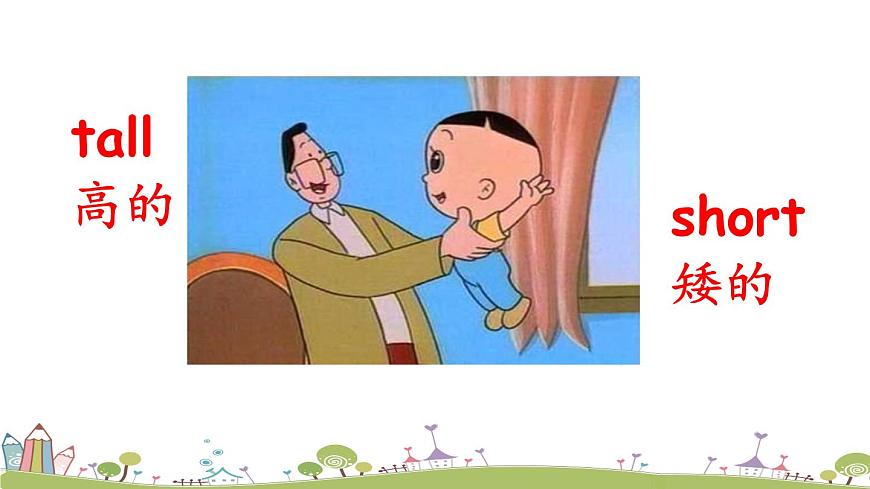 Module 2 Unit 2 That man is short 課件第7頁(yè)
