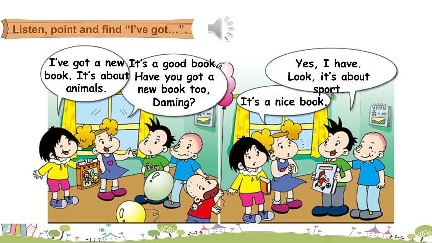 Module 9 Unit 1 I’ve got a new book 課件第7頁(yè)