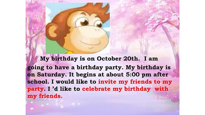 六年级上册英语课件-Unit 3 Would you like to come to my birthday party?Fun story 人教精通版第5页