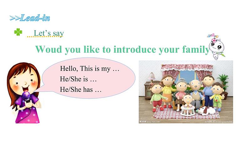 五年级上册英语课件-Unit2 She looks cute. Lesson 7 人教精通版04