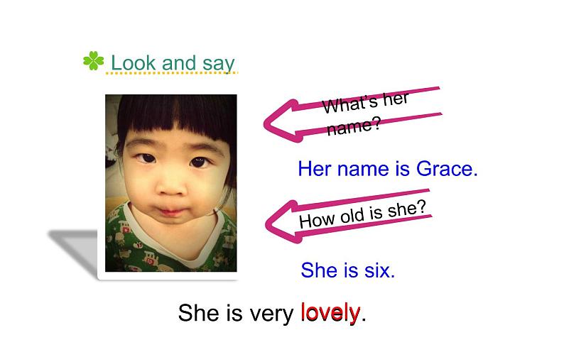 五年级上册英语课件-Unit2 She looks cute. Lesson 9 人教精通版05