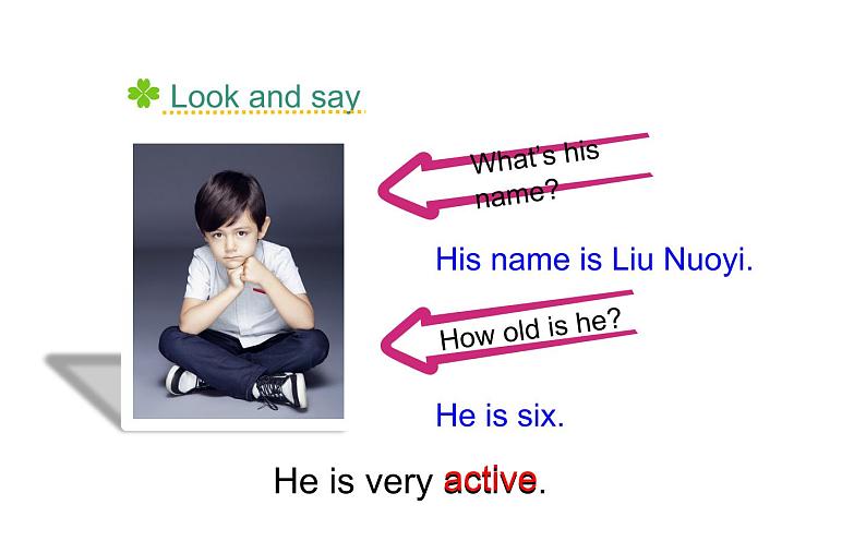 五年级上册英语课件-Unit2 She looks cute. Lesson 9 人教精通版06