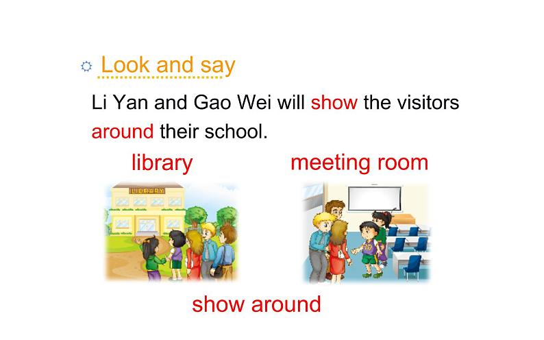 五年级下册英语课件-Unit 1 Welcome to our school! 人教精通版05