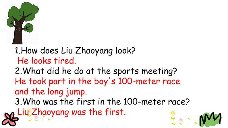 Unit 4 At the sports meeting 第二课时 课件+素材08