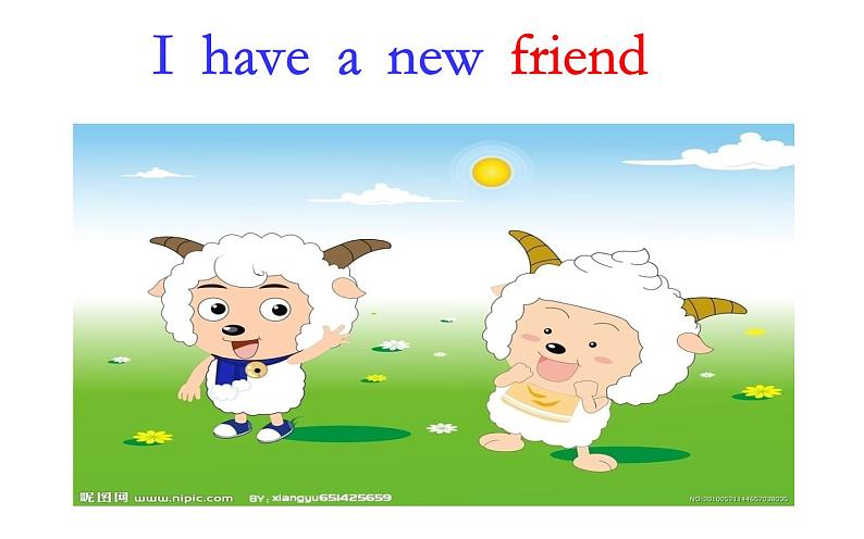 四年级英语上册课件-Unit 3 My friends A Let's talk-人教PEP版03