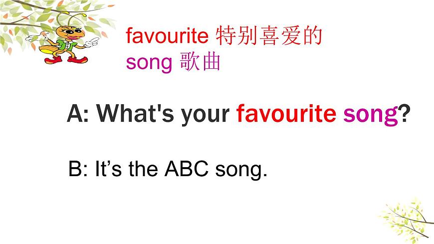 Module 1 Unit 1 It 's the ABC song 課件1第2頁