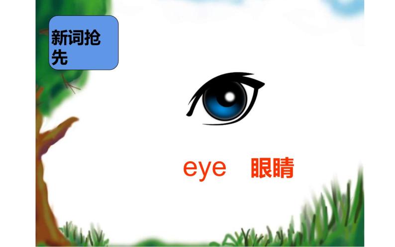 三年级上册英语课件-Unit3  Look at my nose. Lesson 13    人教精通版03