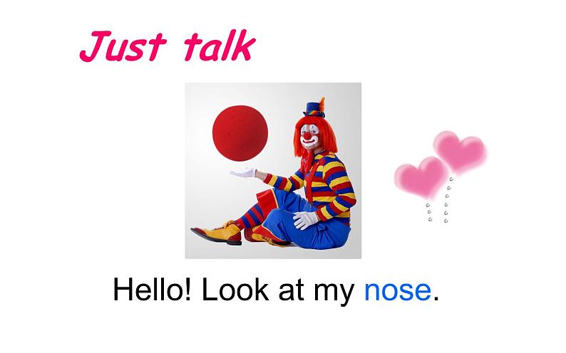 三年级上册英语课件-Unit3 Look at my nose. Lesson 13 人教精通版04