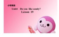 小学人教精通版Unit 4  Do you like candy?Lesson 19备课ppt课件