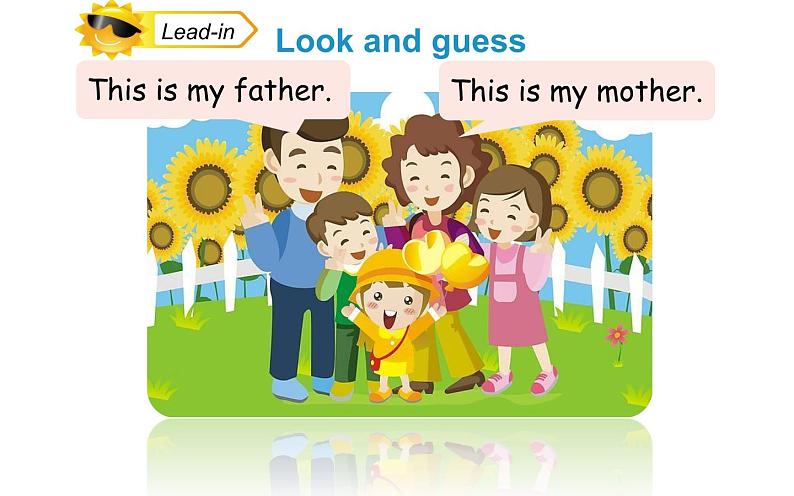 三年级下册英语课件-Unit3 This is my father. Lesson 13 人教精通版02