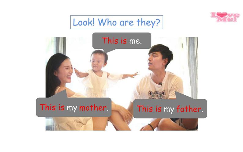 三年级下册英语课件-Unit3 This is my father. Lesson 13 人教精通版第8页