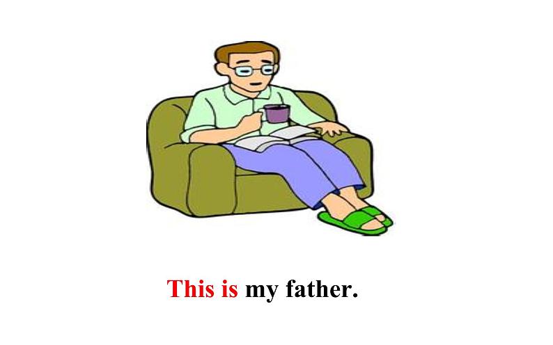 三年级下册英语课件-Unit3 This is my father. Lesson 13人教精通版06