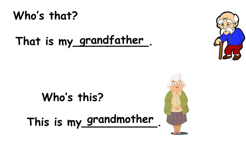 三年级下册英语课件-Unit3 This is my father. Lesson 16 人教精通版07
