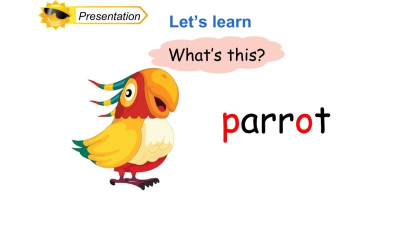 三年级下册英语课件-Unit5 It’s a parrot. Lesson 27 人教精通版08