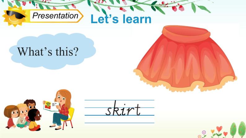 三年级下册英语课件-Unit 6 Is this  your  skirt？  Lesson 31人教精通版05