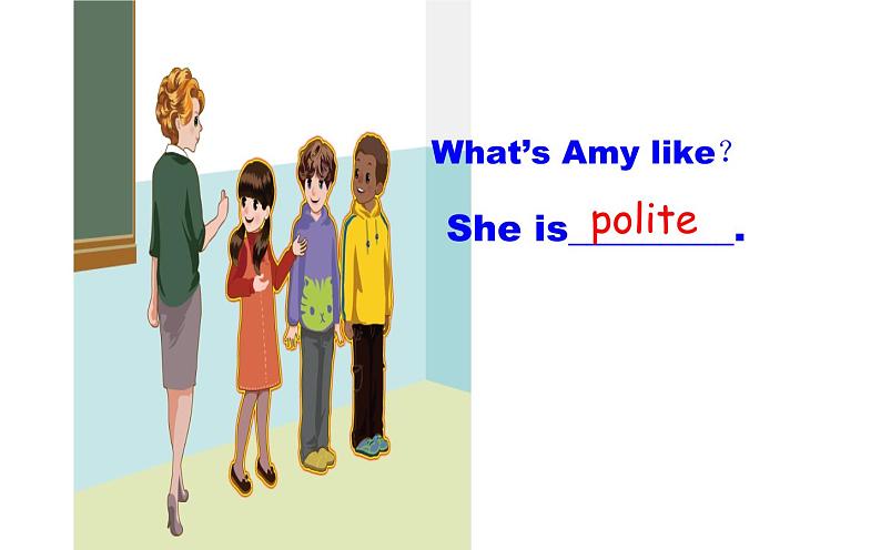 五年级英语上册课件-Unit 1 What’s he like?B Let’s try-人教PEP版04
