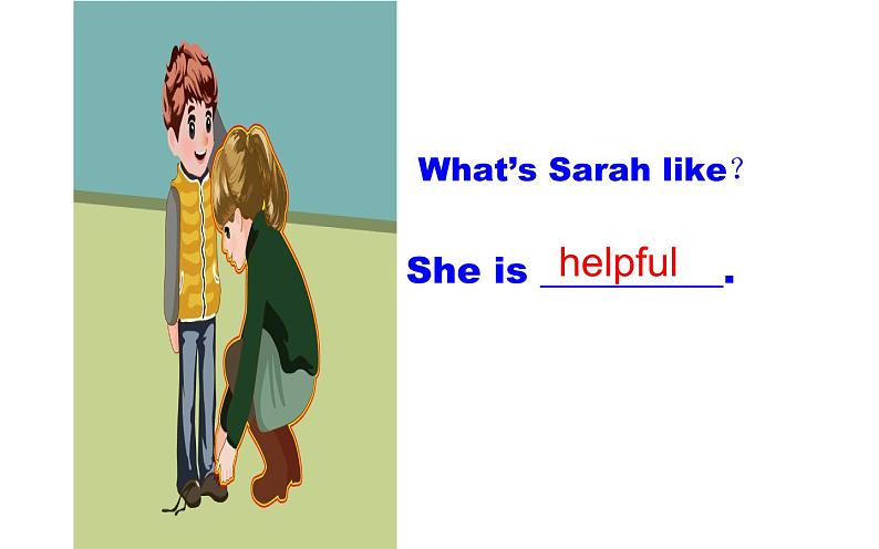五年级英语上册课件-Unit 1 What’s he like?B Let’s try-人教PEP版07