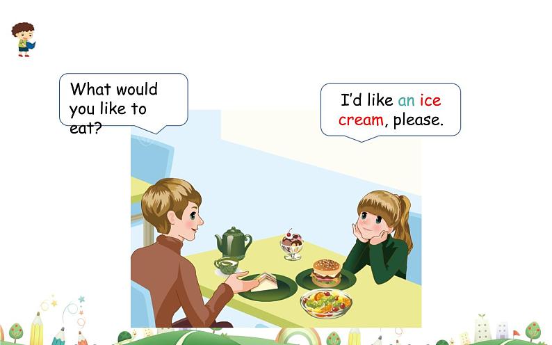 五年级英语上册课件-Unit 3 What would you like ?Part A Let’s learn & Role-play -人教PEP版.07