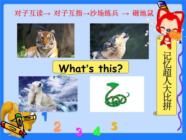 三年级下册英语课件-Unit 2 Animals at the Zoo Lesson 8 Tigers and Bears 1｜冀教版（三起）(共18张PPT)06