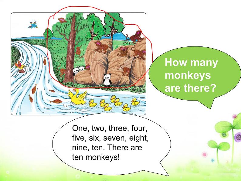三年级下册英语课件-Unit 2 Animals at the Zoo Lesson 9 How Many? 1|冀教版(三起)(共19张PPT)第3页