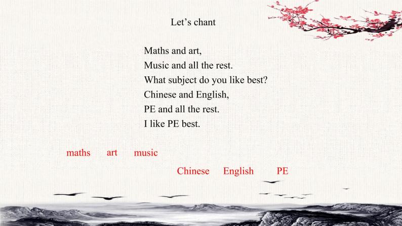 Unit 3  What subject do you like best？Lesson15课件02