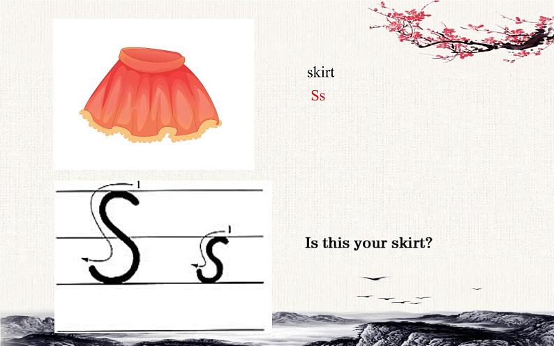 三年级下册英语人教精版Unit 6 Is this your skirt?Lesson34课件04