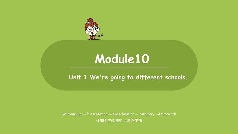 外研版(三起)六年级下 Module10 unit1 课件01