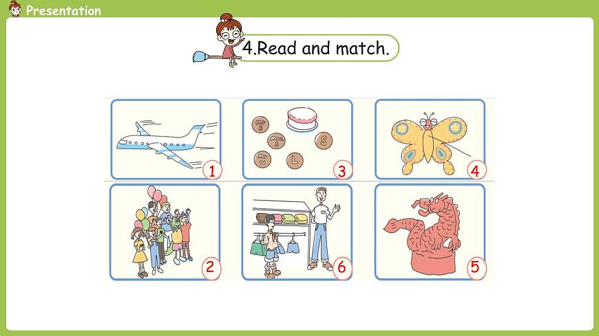 英語冀教六（下）unit4 Again,please課時7第5頁
