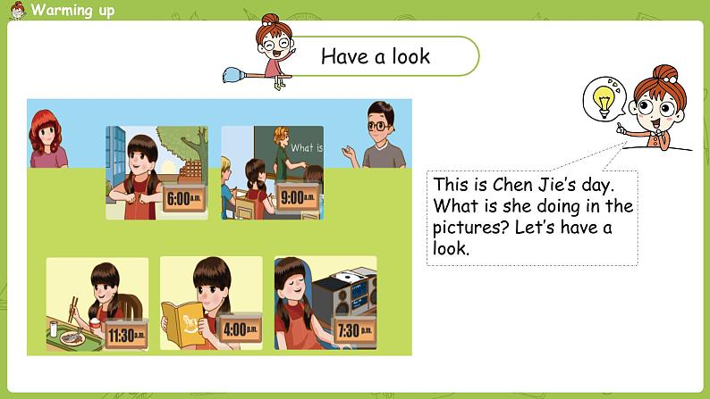 人教版PEP(三起)五年级英语下 Unit6 第2课时Part A Let's learn & Look and say 课件04