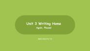 小学英语冀教版 (三年级起点)五年级下册Unit 3 Writing Home综合与测试多媒体教学课件ppt