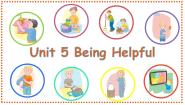 英语开心学英语六年级下册Unit 5 Being Helpful图文课件ppt