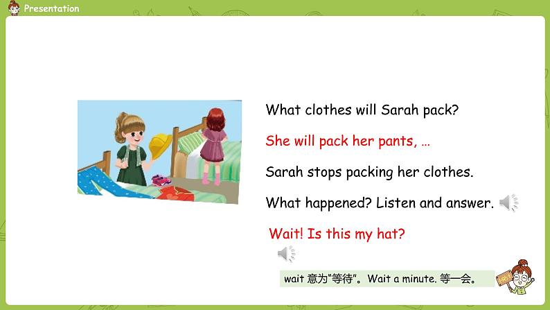 人教PEP版四年级英语下册 Unit5 第6课时Part A Read and write & Story time(PPT课件)08