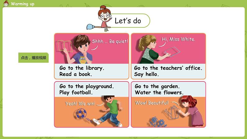 人教PEP版四年级英语下册 Unit1 第5课时Part B Let's learn & Look,ask and answer(PPT课件)03